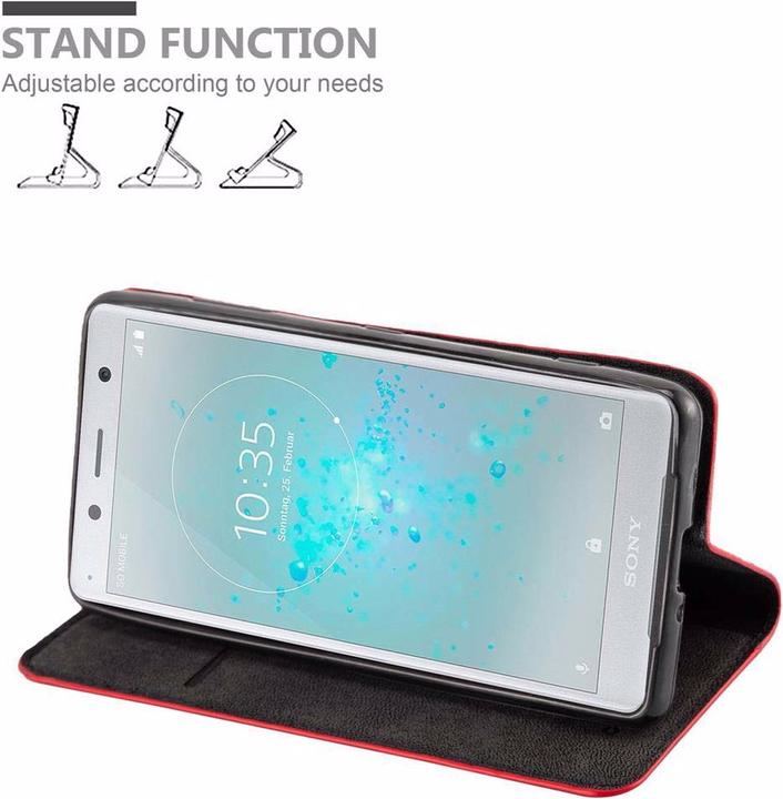 Produktbild Cadorabo Book Invisible Magnet Cover (Sony Xperia XZ2)