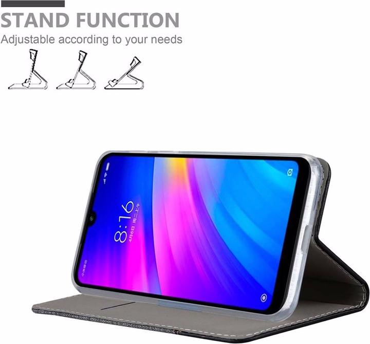 Actual product image Cadorabo Book Jeans Optics Cover (Xiaomi Redmi 7)