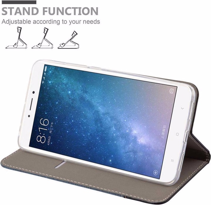 Image du produit Cadorabo Couverture look jeans Book (Mi Max 2)