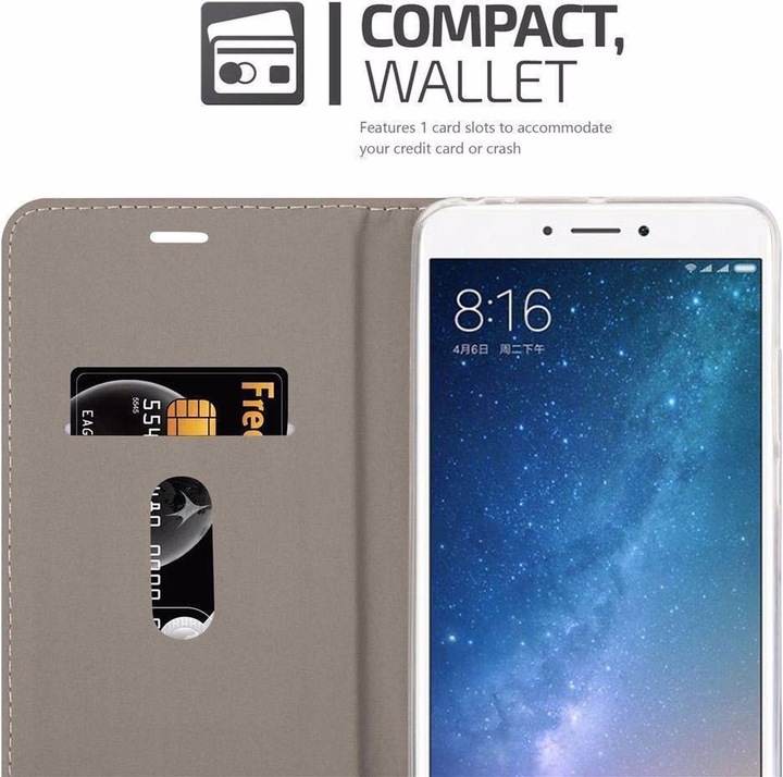 Image du produit Cadorabo Couverture look jeans Book (Mi Max 2)