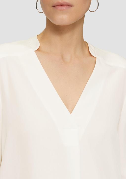 Immagine prodotto S.Oliver Bluse Longbluse aus Modalmix mit Tunika-Ausschnitt (40)