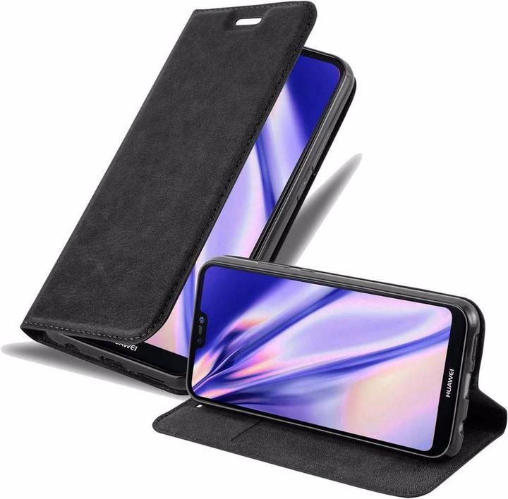 Actual product image Cadorabo Book Invisible Magnet Cover (Huawei Nova 3E)