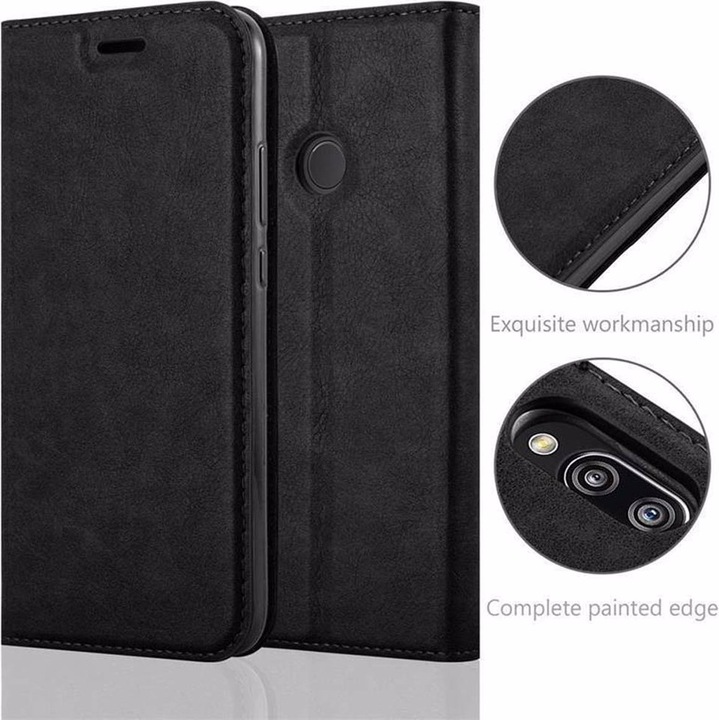 Actual product image Cadorabo Book Invisible Magnet Cover (Huawei Nova 3E)