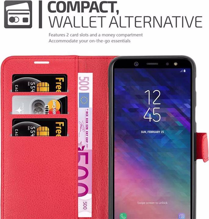 Image du produit Cadorabo Book avec fonction stand Cover (Samsung Galaxy J6 (2018))
