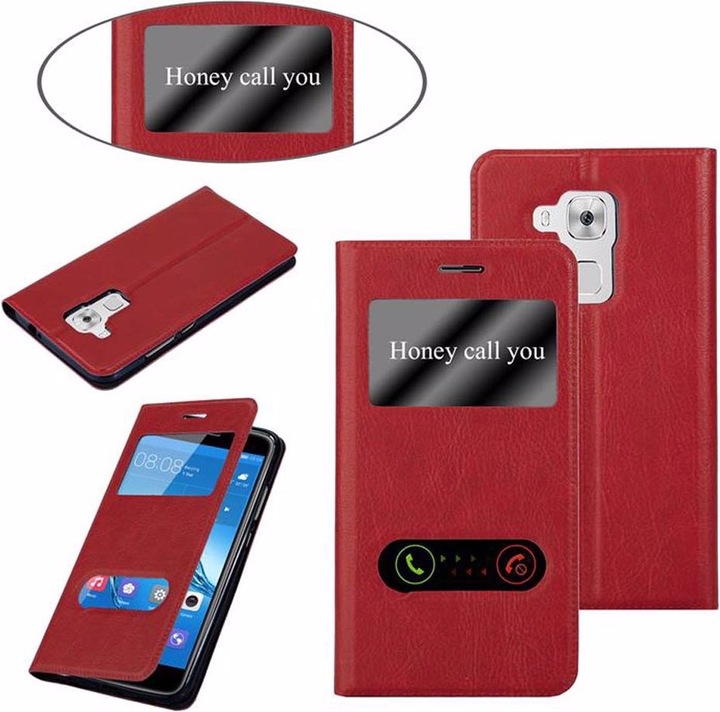 Produktbild Cadorabo Book mit View Doppelfenster Cover (Huawei Nova Plus)