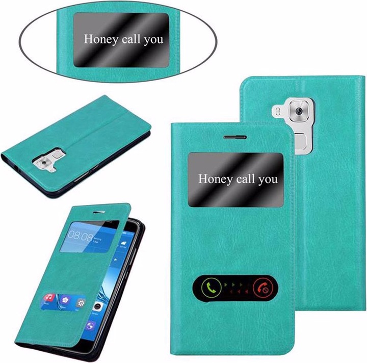 Produktbild Cadorabo Book mit View Doppelfenster Cover (Huawei Nova Plus)