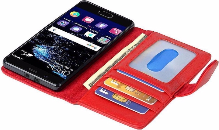 Actual product image Cadorabo Book with 3 card slots cover (Huawei P10 Plus)