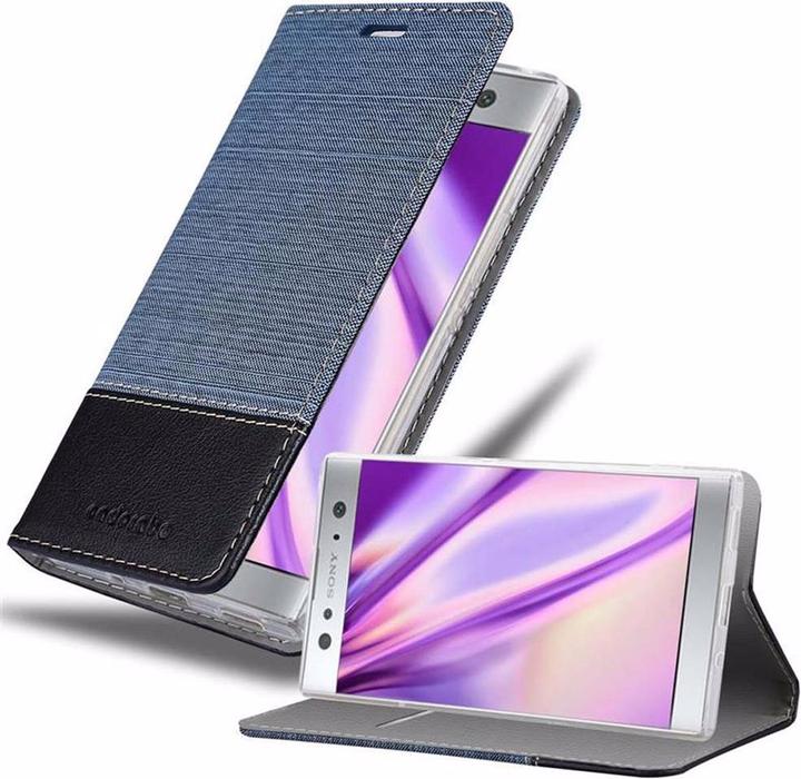 Actual product image Cadorabo Book Jeans Optics Cover (Sony Xperia XA2 Ultra)