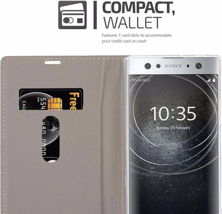 Actual product image Cadorabo Book Jeans Optics Cover (Sony Xperia XA2 Ultra)