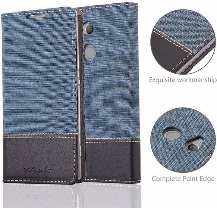 Actual product image Cadorabo Book Jeans Optics Cover (Sony Xperia XA2 Ultra)