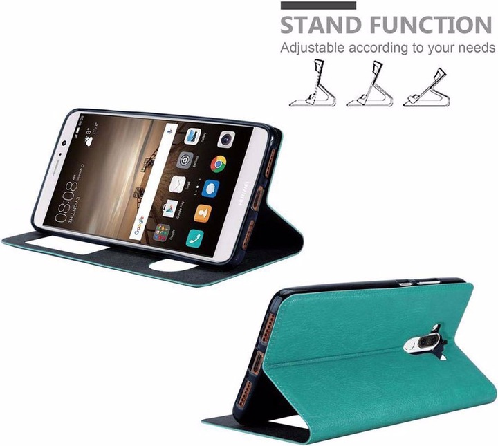 Actual product image Cadorabo Book with View double window cover (Mate 9)