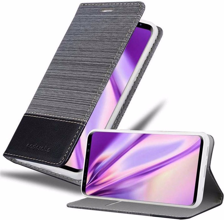 Produktbild Cadorabo Book Jeans Optik Cover (Samsung Galaxy S9+)