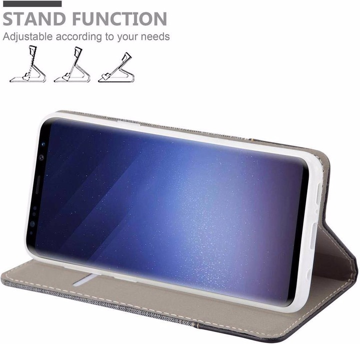 Produktbild Cadorabo Book Jeans Optik Cover (Samsung Galaxy S9+)