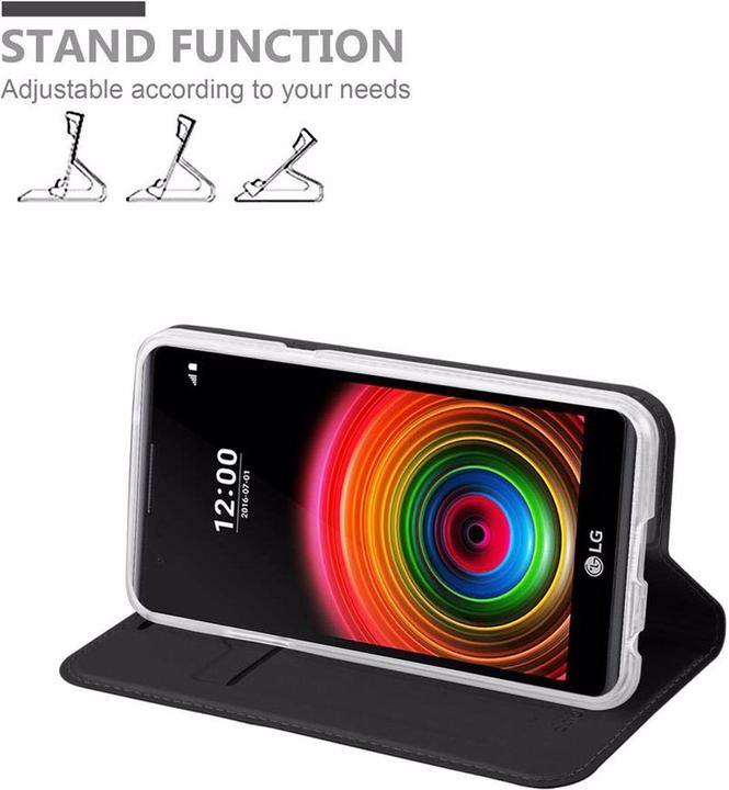 Actual product image Cadorabo Book Classy Style Cover (LG X Power)
