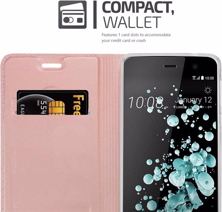 Productafbeelding Cadorabo Boek Classy Style Cover (HTC U Play)