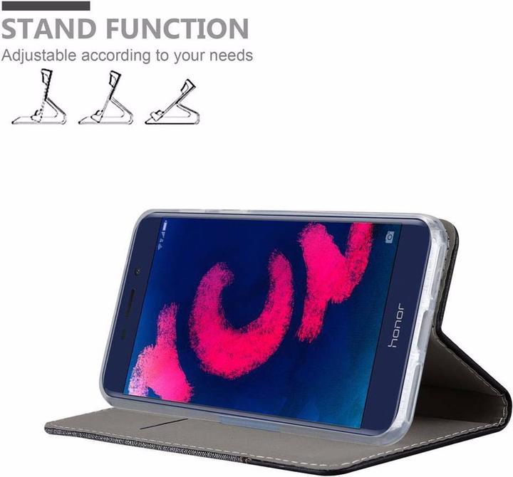 Produktbild Cadorabo Book Jeans Optik Cover (Honor V9 Play)