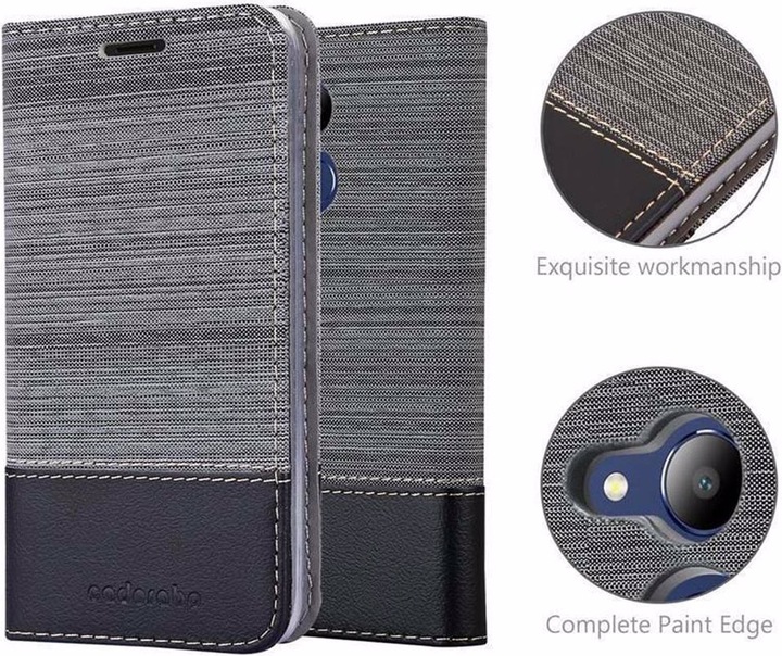 Produktbild Cadorabo Book Jeans Optik Cover (Honor V9 Play)