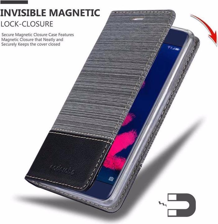 Produktbild Cadorabo Book Jeans Optik Cover (Honor V9 Play)