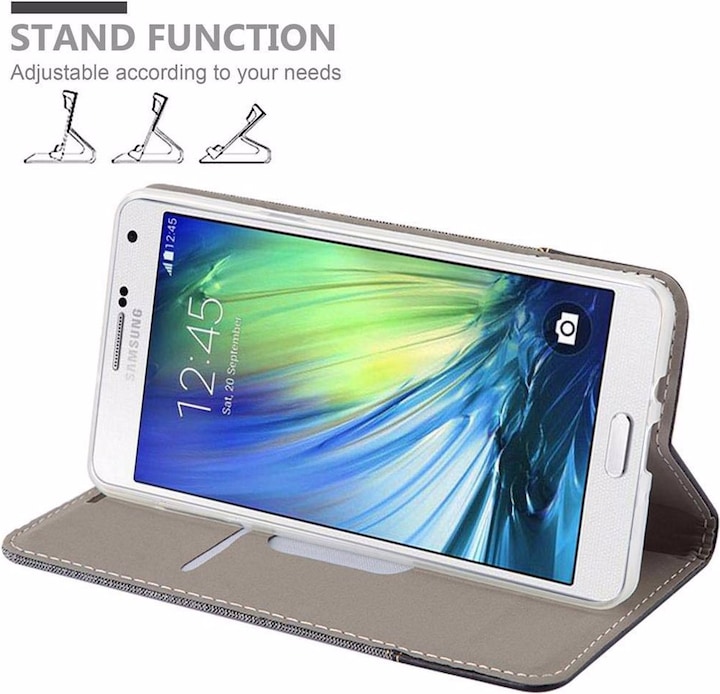 Produktbild Cadorabo Book Jeans Optik Cover (Samsung Galaxy A7)