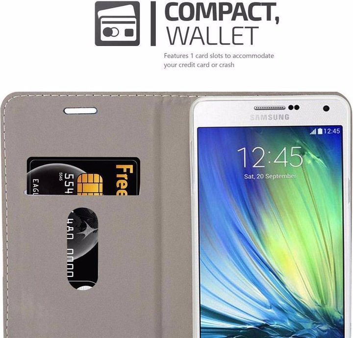 Produktbild Cadorabo Book Jeans Optik Cover (Samsung Galaxy A7)