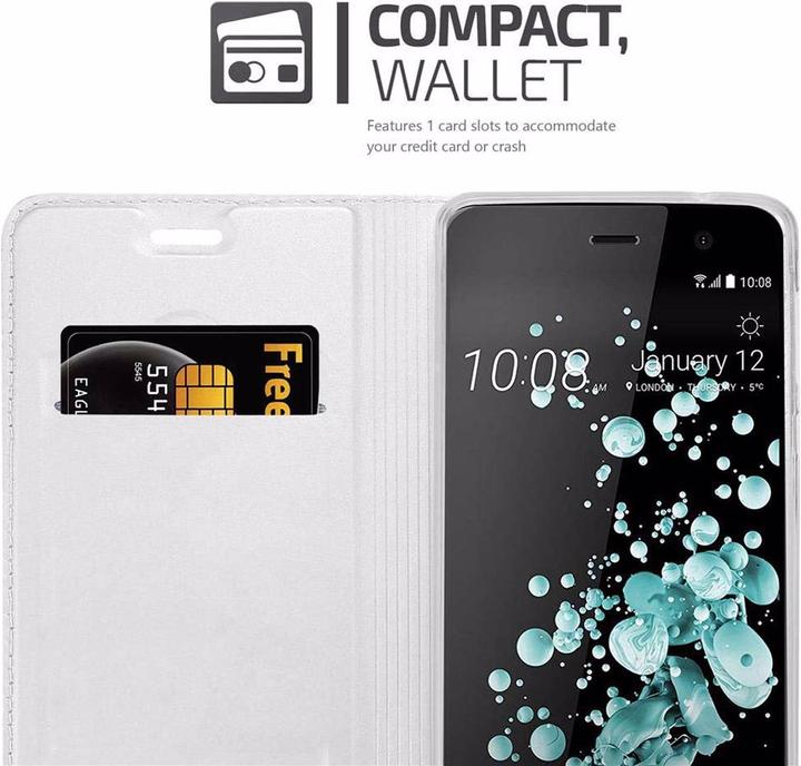 Actual product image Cadorabo Book Classy Style Cover (HTC U Play)