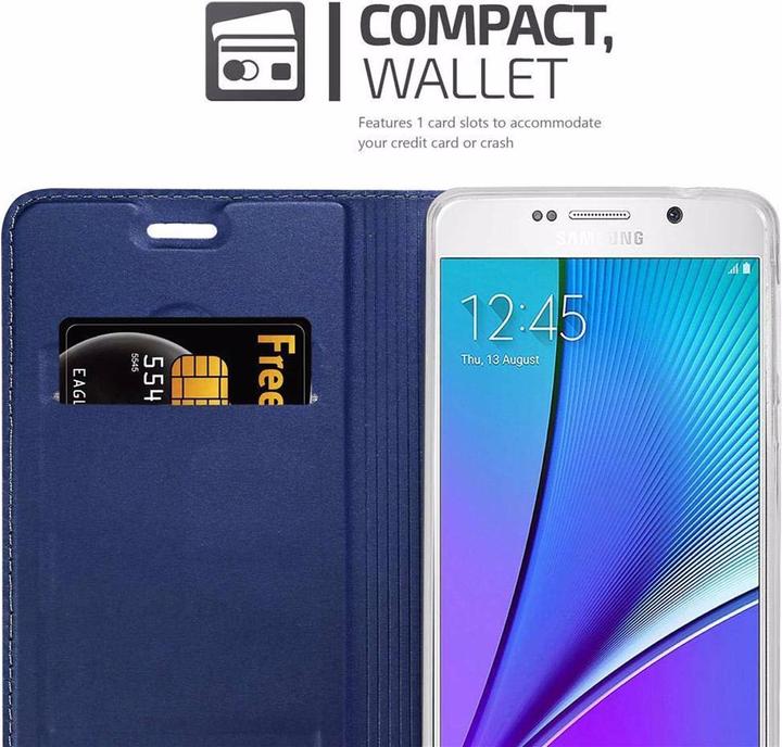 Produktbild Cadorabo Book Classy Style Cover (Samsung Galaxy Note 5)