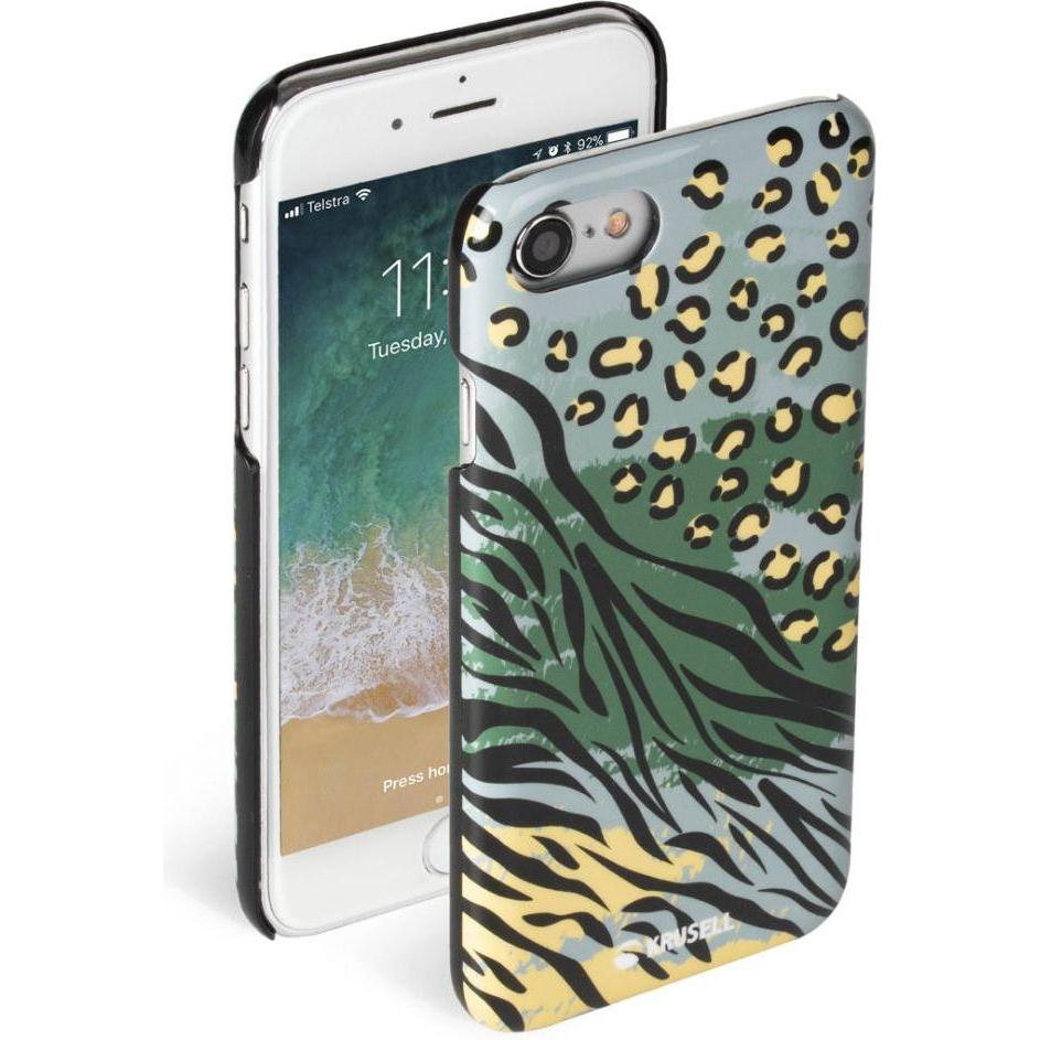 Krusell Limited Cover Apple iPhone 8/7 wild green (Apple iPhone 8), Smartphone Hülle, Grün