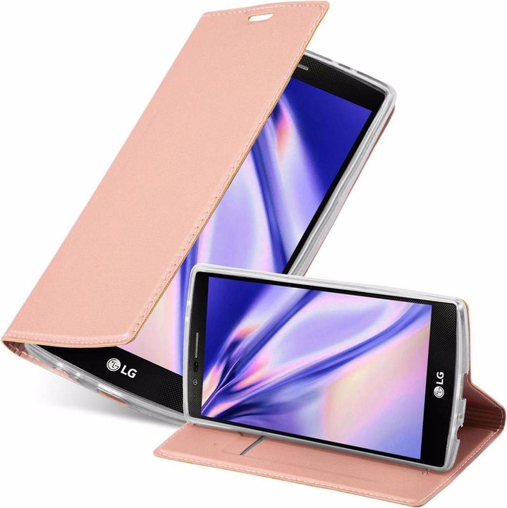 Actual product image Cadorabo Book Classy Style Cover (LG G4, Motorola Moto G4 Plus)