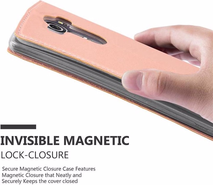 Actual product image Cadorabo Book Classy Style Cover (LG G4, Motorola Moto G4 Plus)