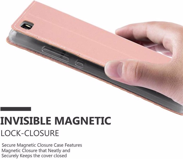 Produktbild Cadorabo Book Classy Style Cover (Huawei P8 Lite)