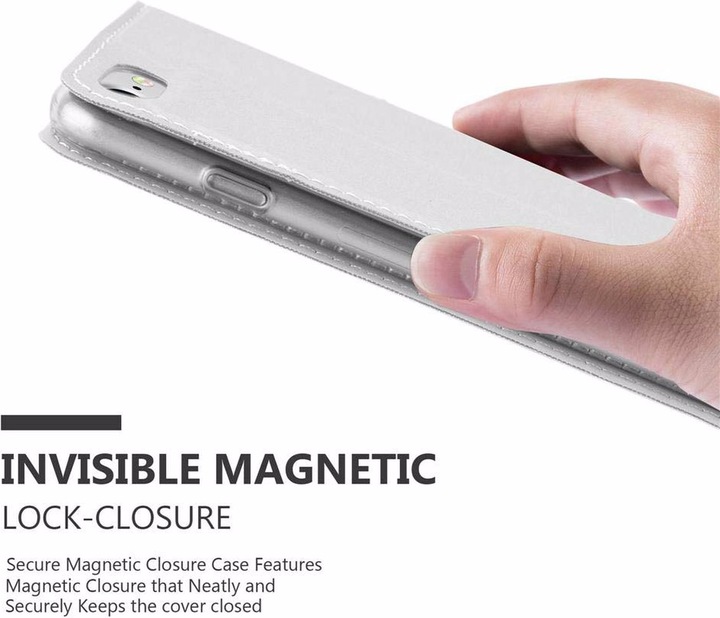 Actual product image Cadorabo Book Classy Style Cover (Apple iPhone SE (2nd Gen), Apple iPhone 7)