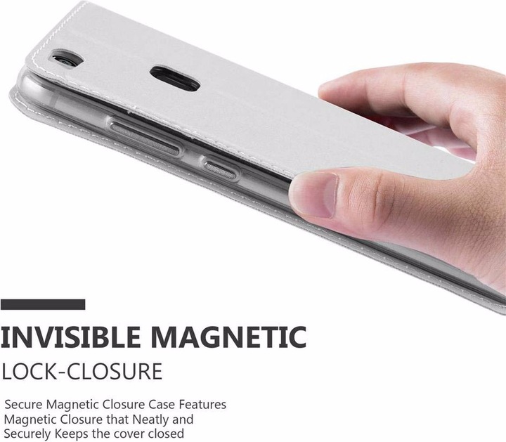 Actual product image Cadorabo Book Classy Style Cover (Huawei P10 Lite)