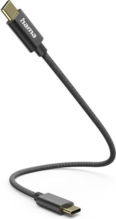 Produktbild Hama USB C — USB C (0.20 m, USB 2.0, 60 W)