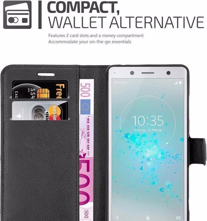 Image du produit Cadorabo Book avec fonction stand Cover (Sony Xperia XZ2 Compact)