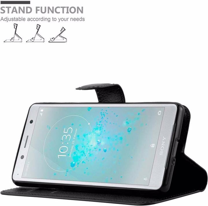 Image du produit Cadorabo Book avec fonction stand Cover (Sony Xperia XZ2 Compact)