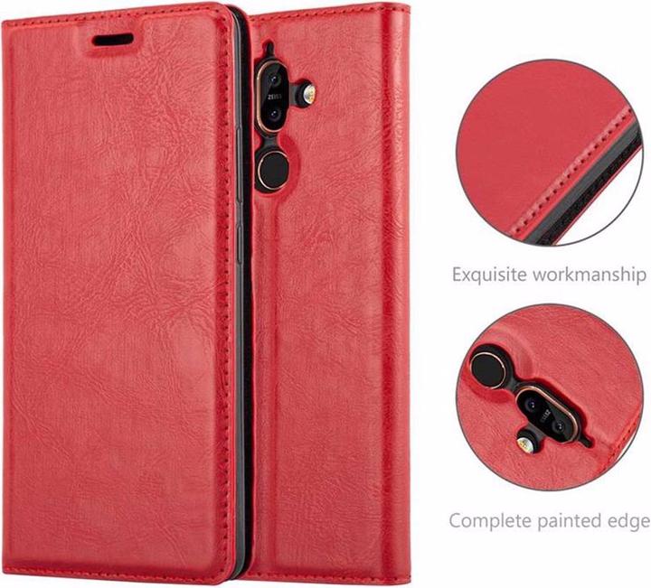 Actual product image Cadorabo Book Invisible Magnet Cover (Nokia 7 Plus)