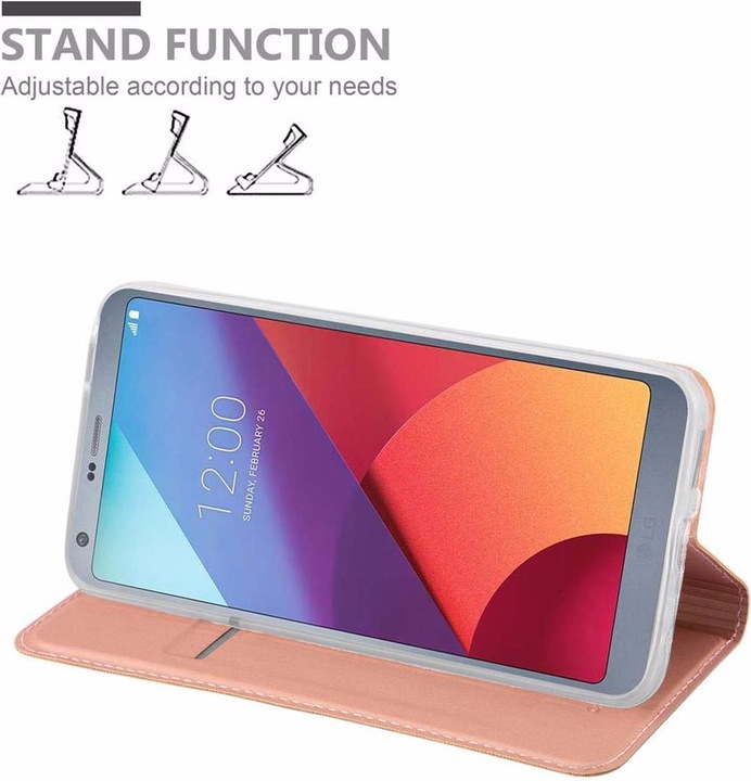 Produktbild Cadorabo Book Classy Style Cover (LG G6)