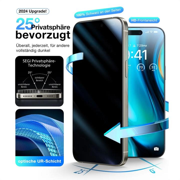 Actual product image Torras Install Master Privacy (1 pcs., Apple iPhone 16 Pro)