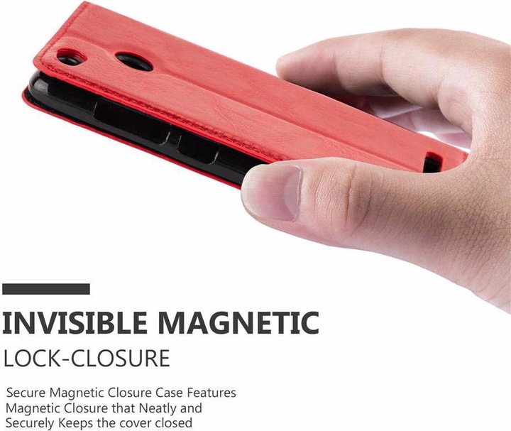 Actual product image Cadorabo Book Invisible Magnet Cover (Xiaomi Redmi 3s)