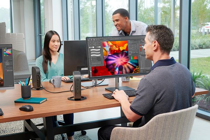 Produktbild HP Thin Client t740 AMD Ryzen Embedded V1756B SSD PCIe, Win10IoT (64 GB, 8 GB, AMD Ryzen Embedded V1756B, Radeon RX Vega 8)