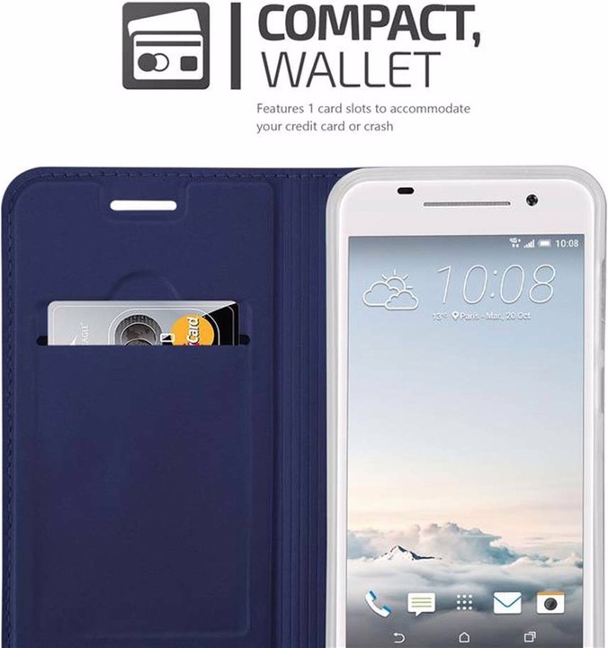Produktbild Cadorabo Book Classy Style Cover (HTC One A9)