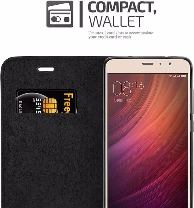 Actual product image Cadorabo Book Invisible Magnet Cover (Xiaomi Redmi Pro)
