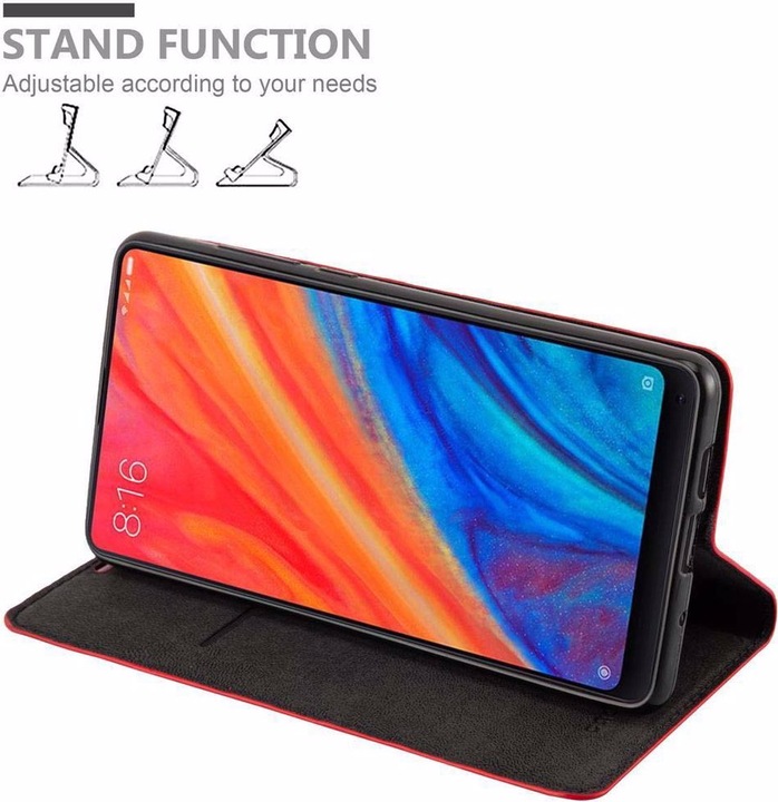 Actual product image Cadorabo Book Invisible Magnet Cover (Mi Mix 2S)