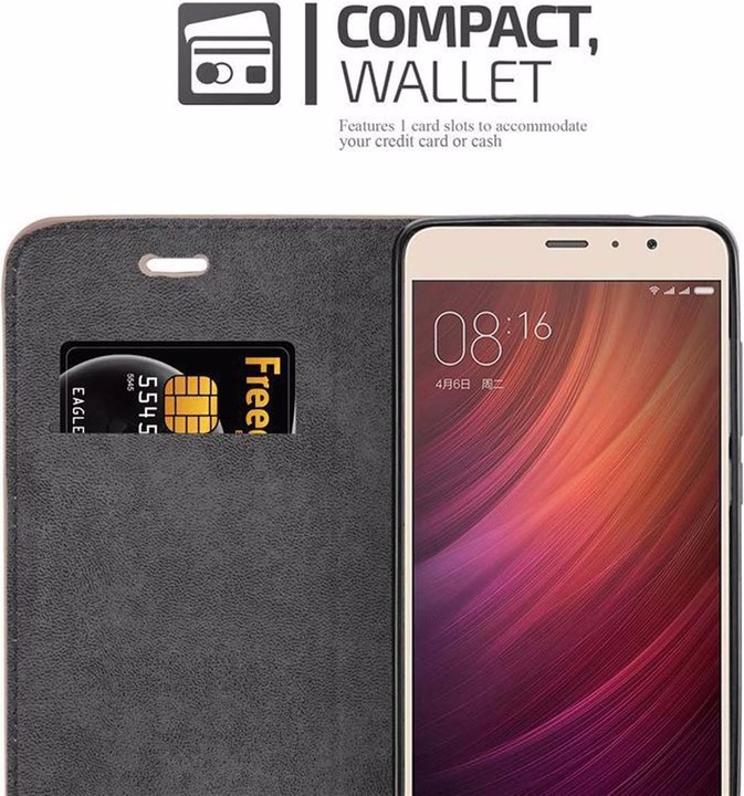 Actual product image Cadorabo Book Invisible Magnet Cover (Xiaomi Redmi Pro)