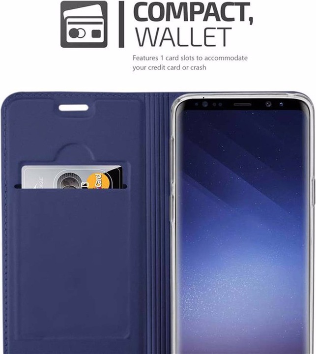 Actual product image Cadorabo Book Classy Style Cover (Samsung Galaxy S9+)