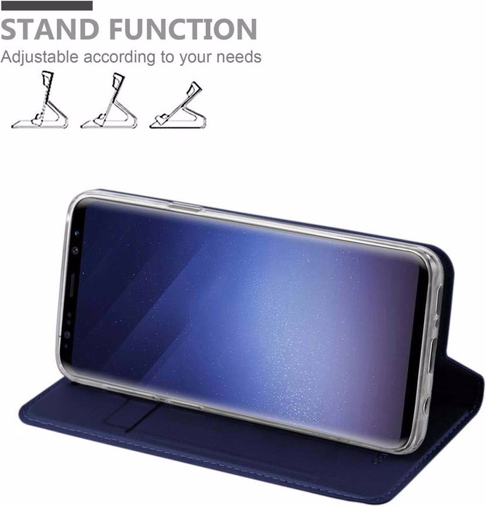 Actual product image Cadorabo Book Classy Style Cover (Samsung Galaxy S9+)