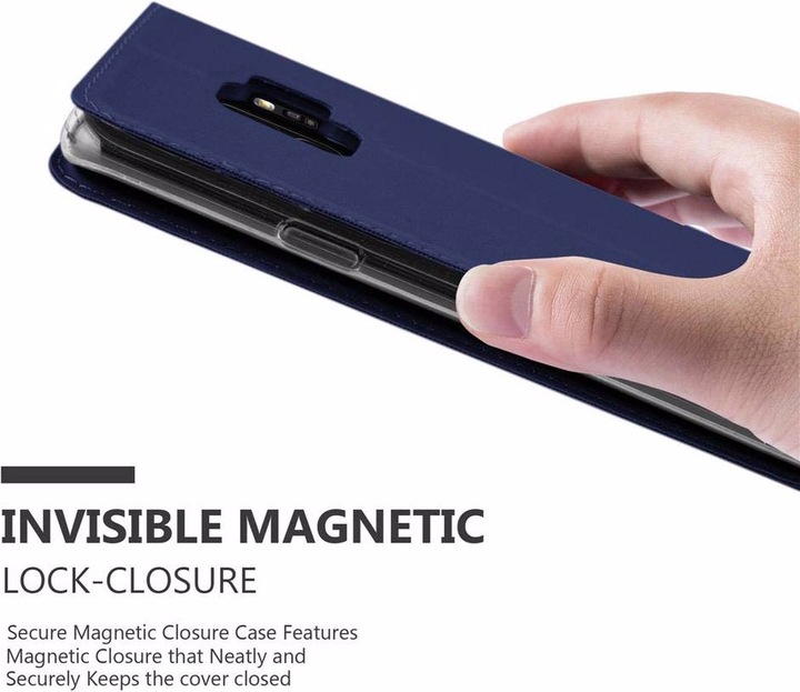 Actual product image Cadorabo Book Classy Style Cover (Samsung Galaxy S9+)