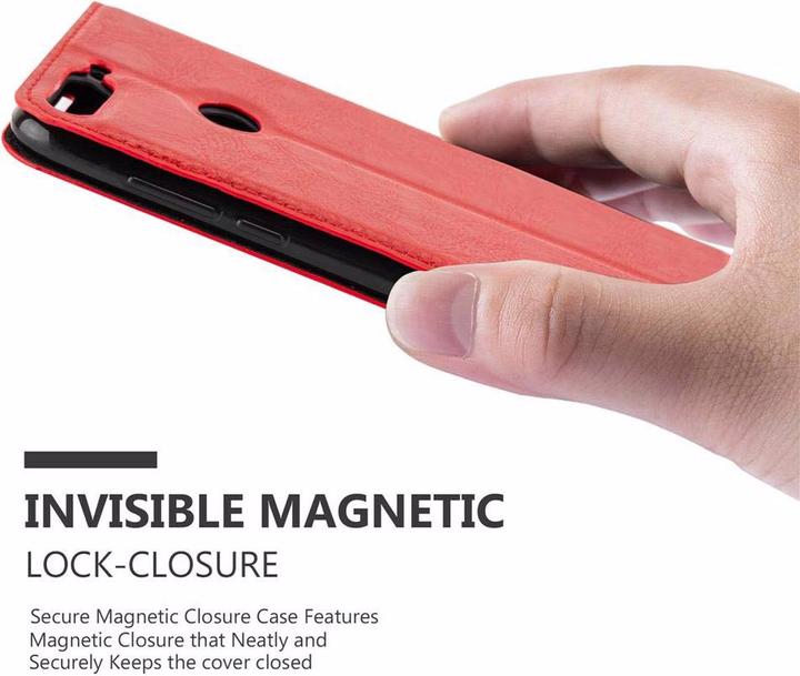 Produktbild Cadorabo Book Invisible Magnet Cover (Honor 7c)