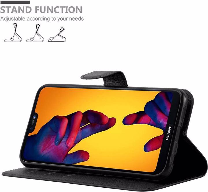 Produktbild Cadorabo Book mit Standfunktion Cover (Huawei P20 Lite)