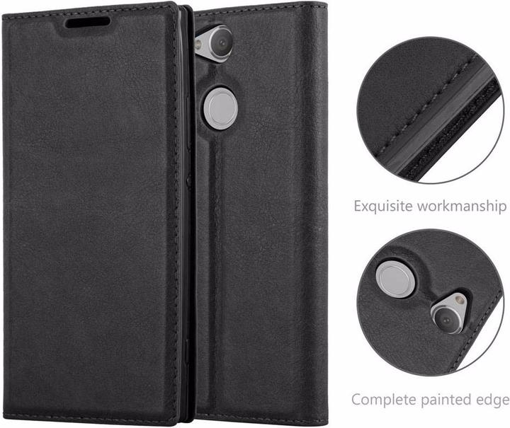 Actual product image Cadorabo Book Invisible Magnet Cover (Sony Xperia XA2)